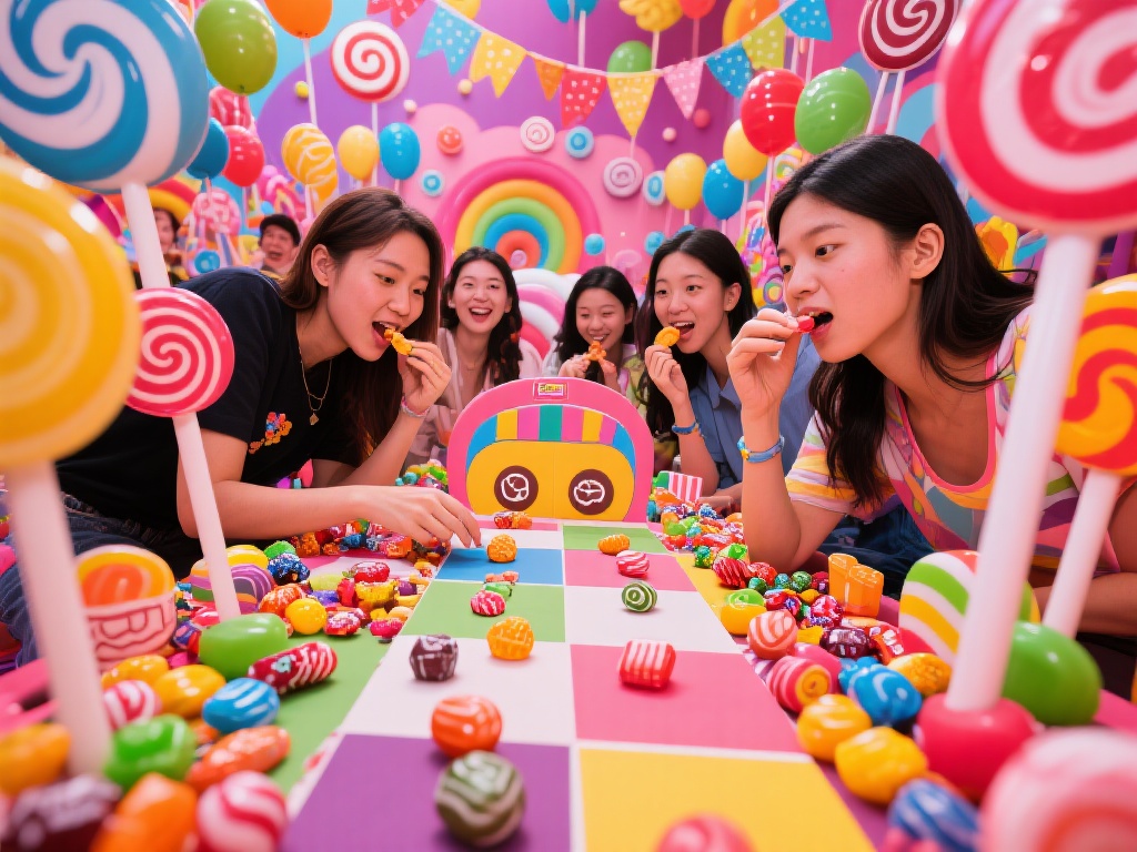 糖果游戏派对：开启欢乐互动的奇趣冒险之旅