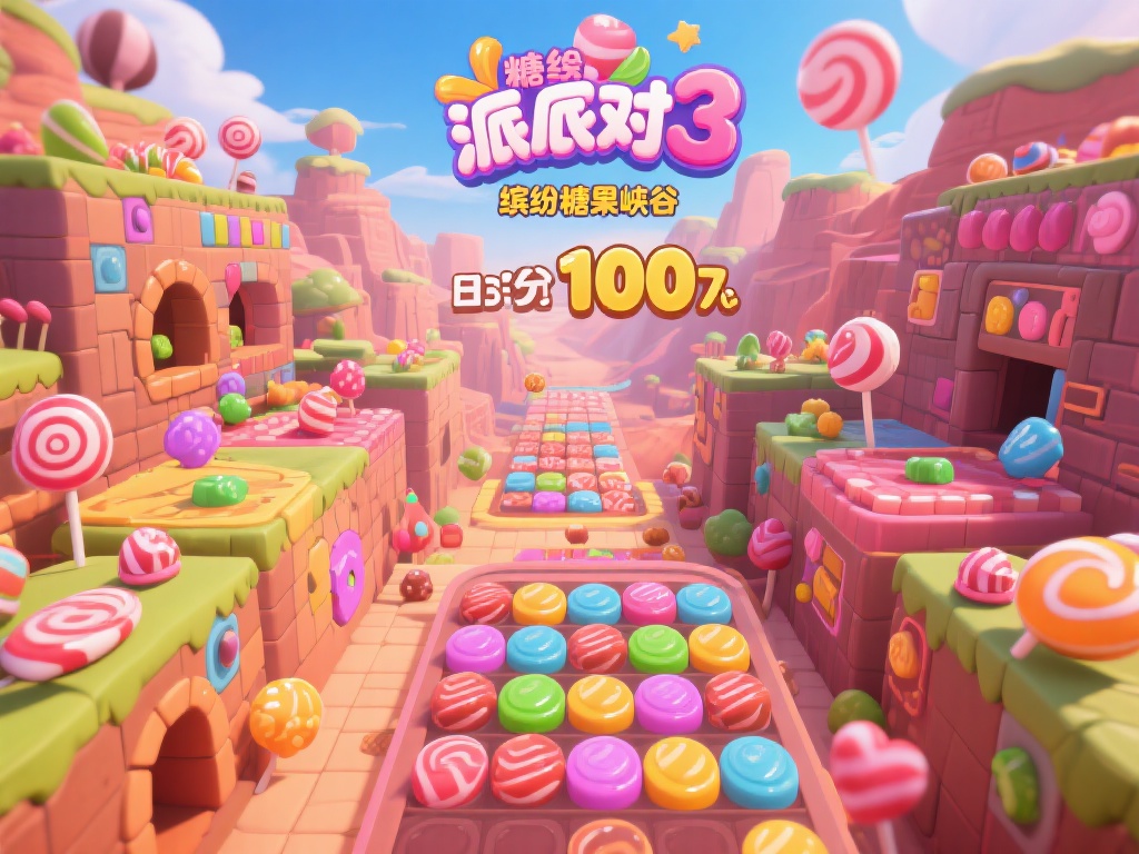 糖果派对3的多样化关卡设计是它的一大亮点。每一个关