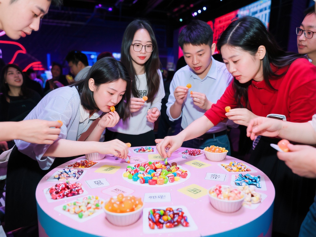 趣味派对小游戏：猜糖果赢好礼乐翻全场