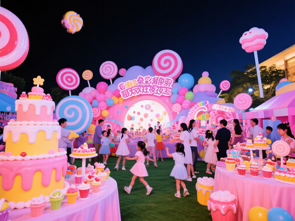 狂欢夜驾到：余姚糖果派对引爆甜蜜风潮