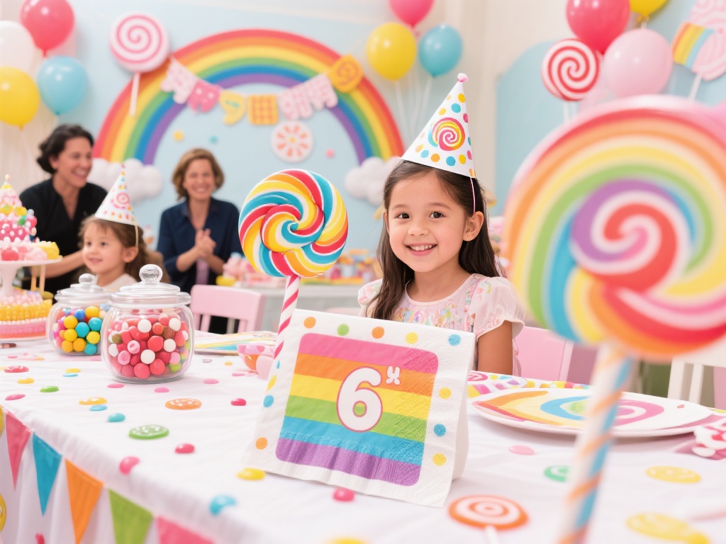 打造甜蜜梦幻派对氛围的糖果主题纸巾 案例分析:主题派对纸巾如何提升氛围
曾有一家高端