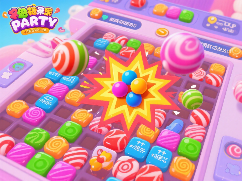 揭秘糖果派对隐藏技巧攻略,赢取轻松胜利秘诀! 在糖果派对的游戏中,消除糖果的顺序并不仅仅是随意点