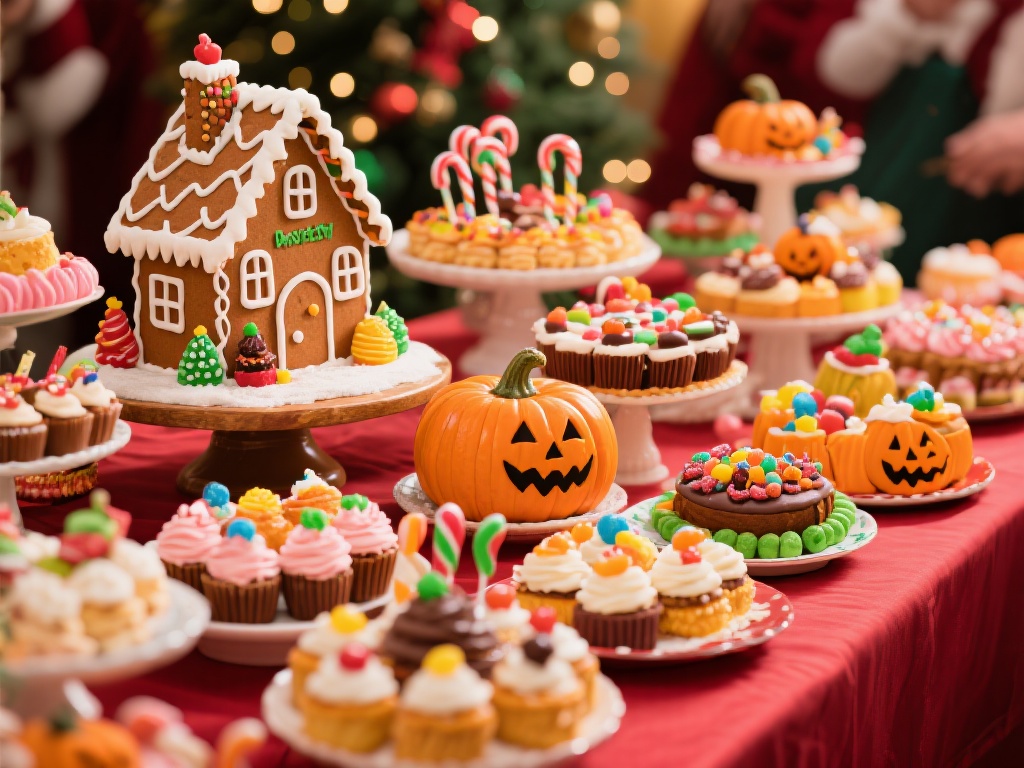 梦幻糖果派对狂欢节日甜品盛宴之旅 节日甜品的魅力:味蕾的狂欢
糖果所带来的甜蜜体验