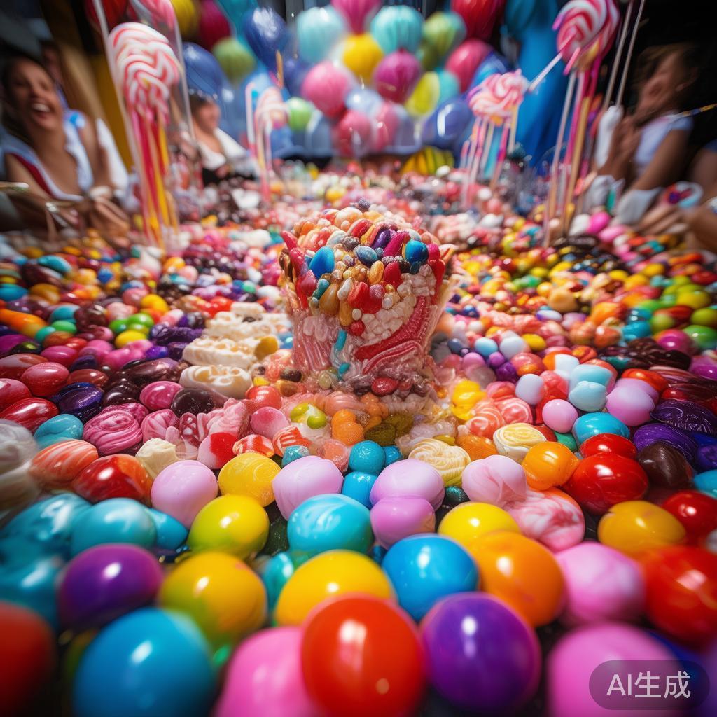 一张优秀的糖果派对照片，不仅要展现丰富的色彩和趣味