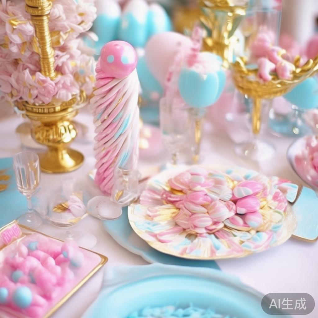 打造梦幻甜蜜时尚糖果派对:全面布置指南与创意灵感 确定主题色彩与风格
在布置糖果派对之前,首要任务