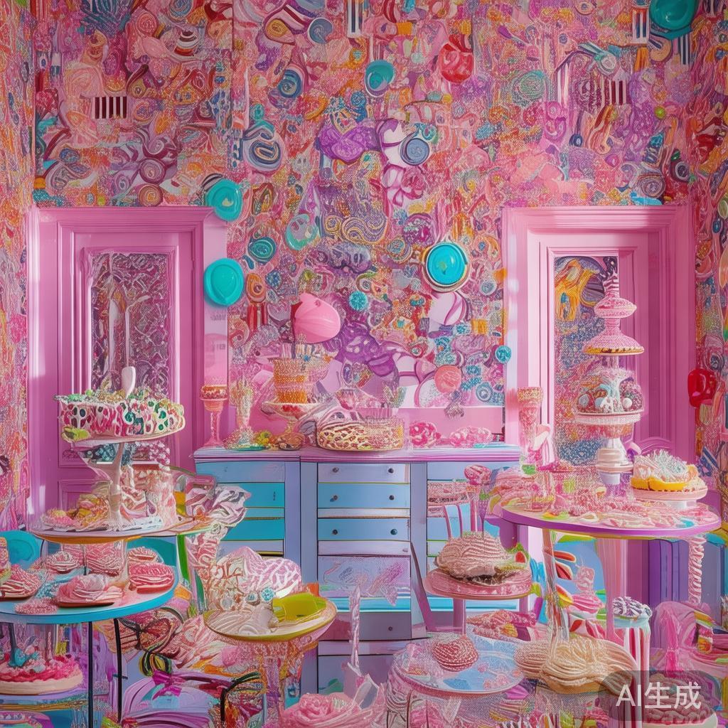 创意甜美糖果派对壁纸推荐，打造梦幻童话派对场景