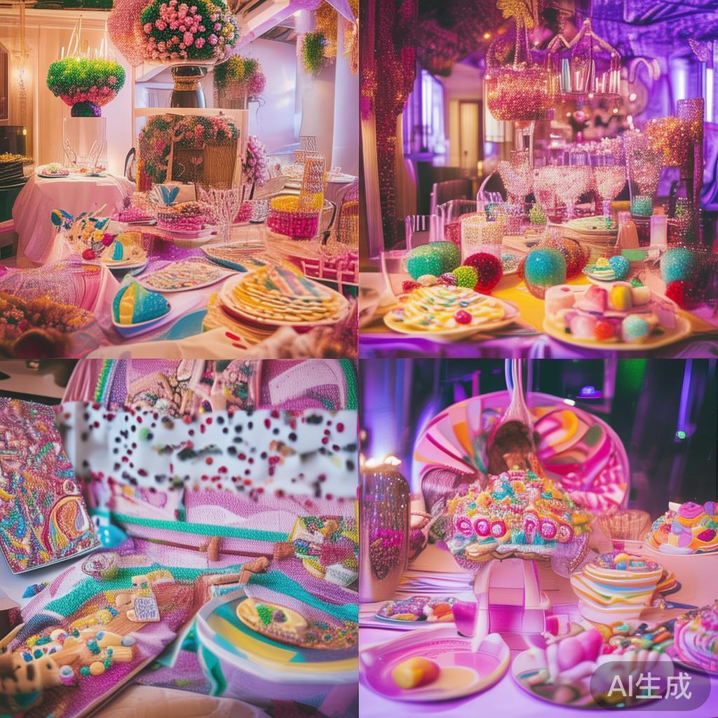 此外，个性化定制服务成为糖果派对的新宠。客户可根据