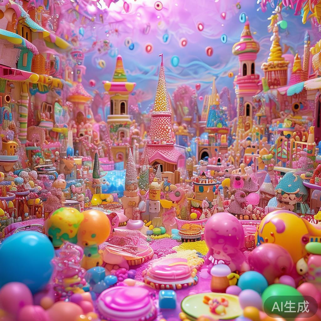 盛大开启：MK糖果派对带你进入童话般的甜蜜欢乐世界